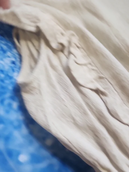 By Together Cream Ruffle Tie-Waist Mini Dress - Picture 5 of 12